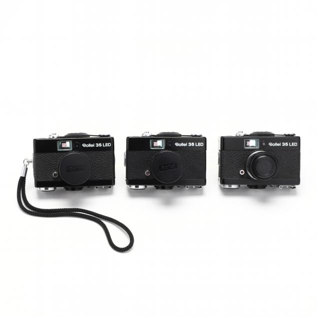 THREE ROLLEI 35 LED COMPACT 35MM