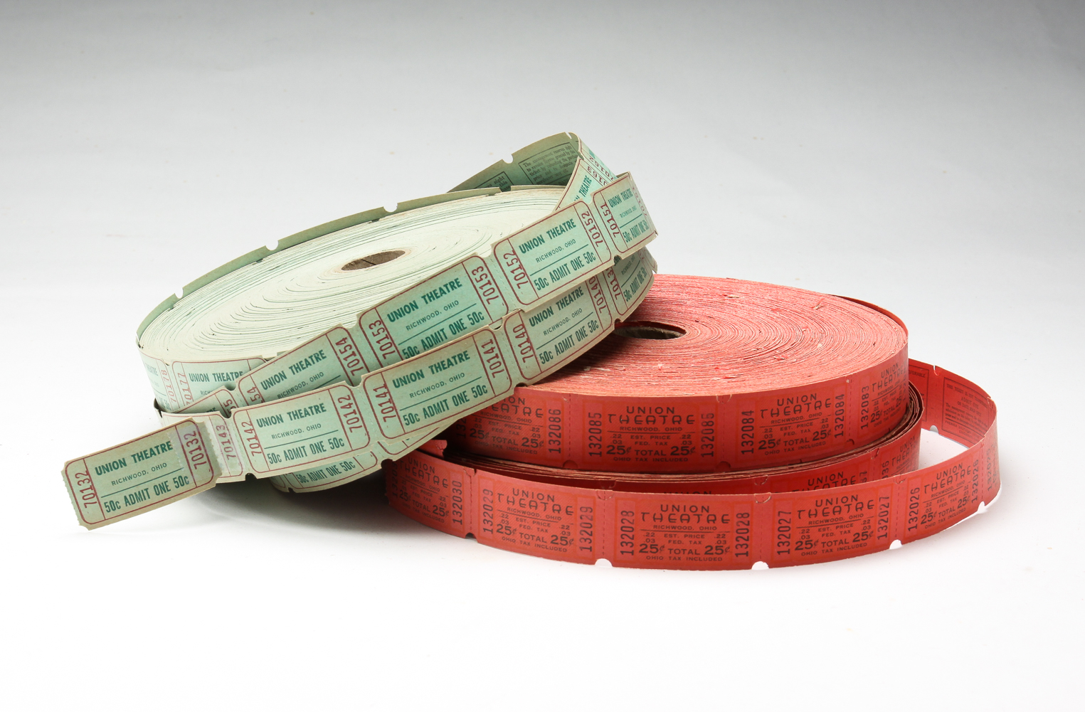 THREE ROLLS OF OHIO THEATRE