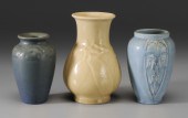 Three Rookwood Pottery Vases A
