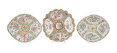 THREE ROSE MEDALLION SCALLOPED