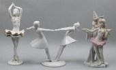 THREE ROSENTHAL PORCELAIN FIGU