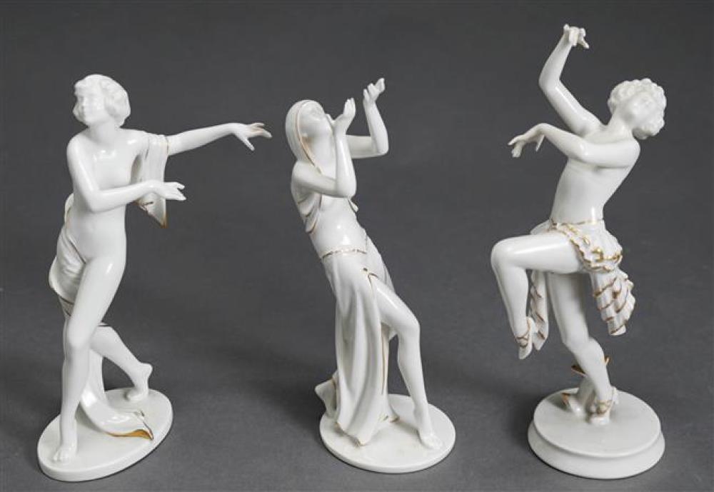 THREE ROSENTHAL PORCELAIN FIGURES
