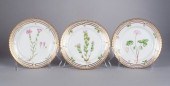 THREE ROYAL COPENHAGEN FLORA D