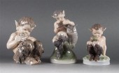 Three Royal Copenhagen porcela