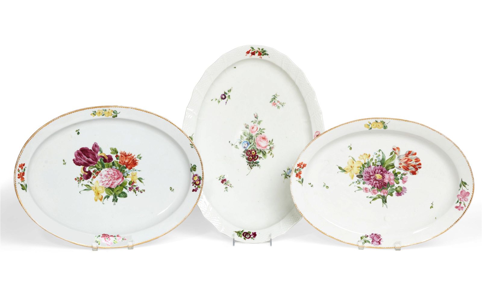 THREE ROYAL COPENHAGEN PORCELAIN