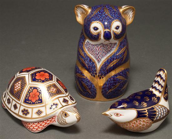 Three Royal Crown Derby china