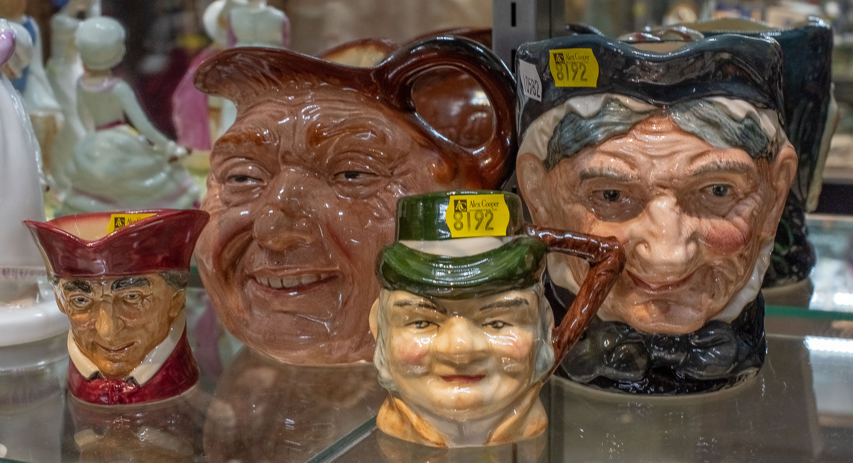 THREE ROYAL DOULTON CHARACTER