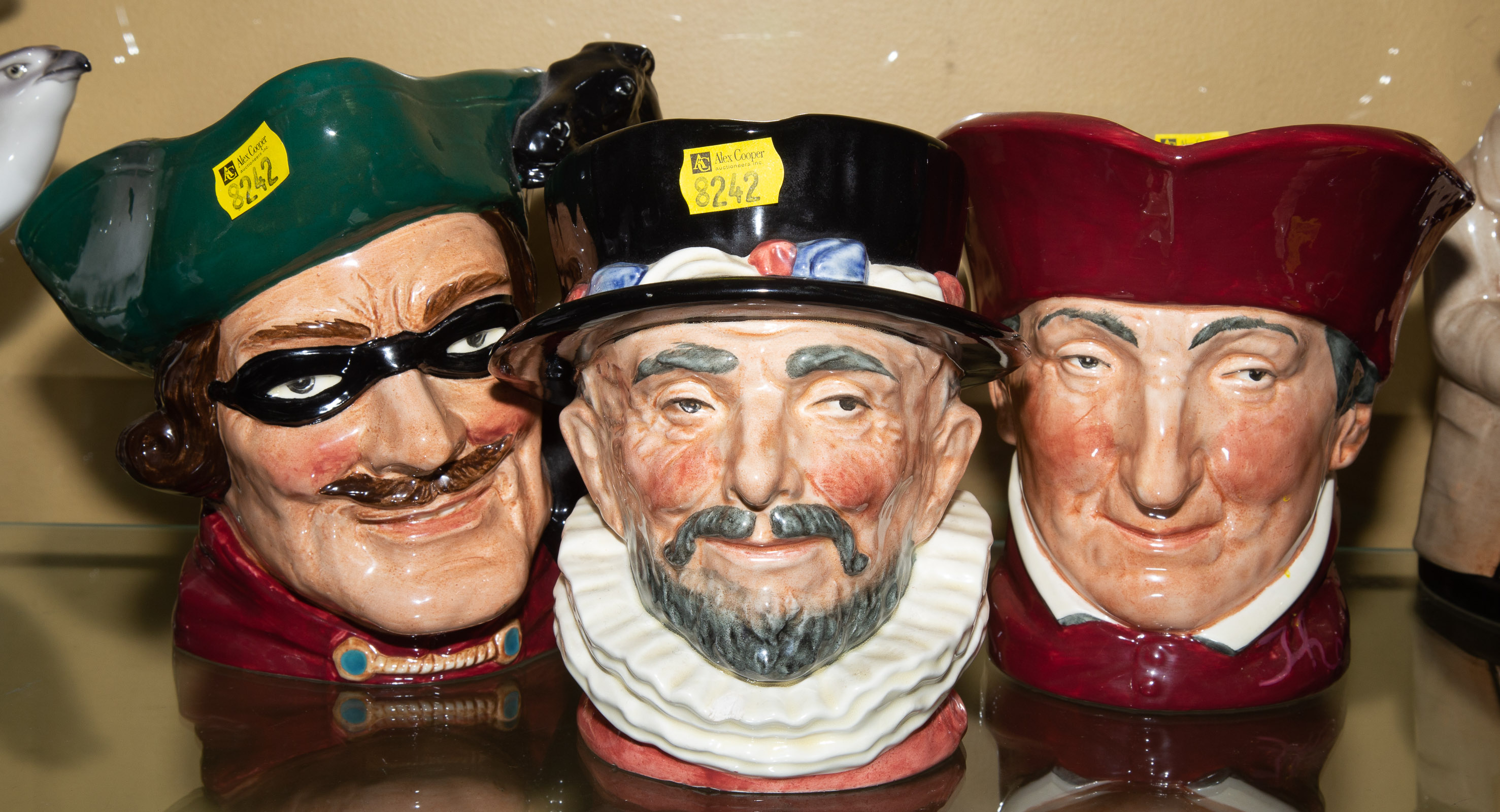 THREE ROYAL DOULTON CHARACTER