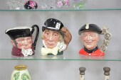 THREE ROYAL DOULTON CHARACTER