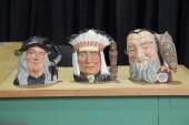 THREE ROYAL DOULTON CHARACTER