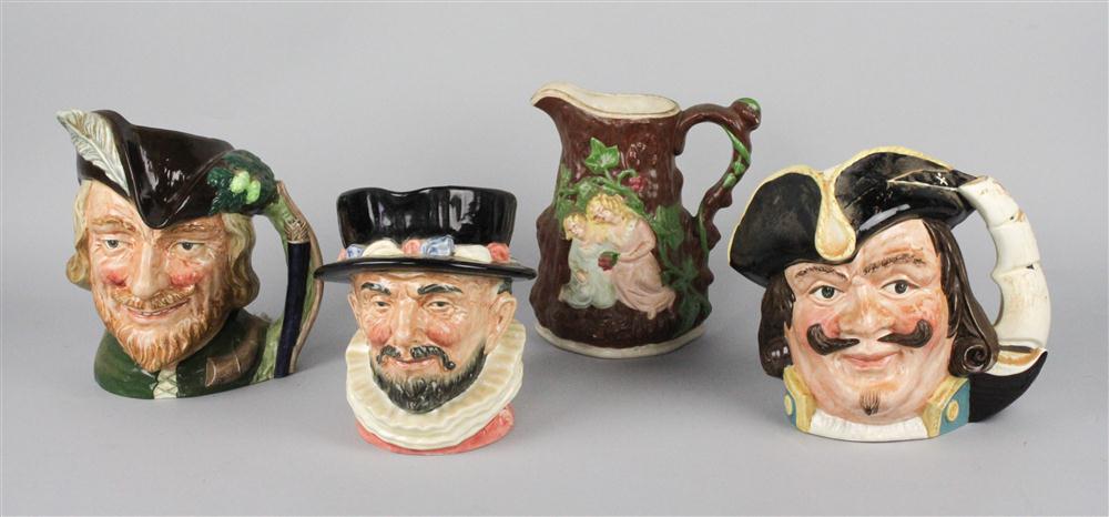 THREE ROYAL DOULTON CHARACTER