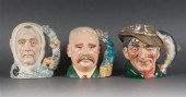 Three Royal Doulton china char