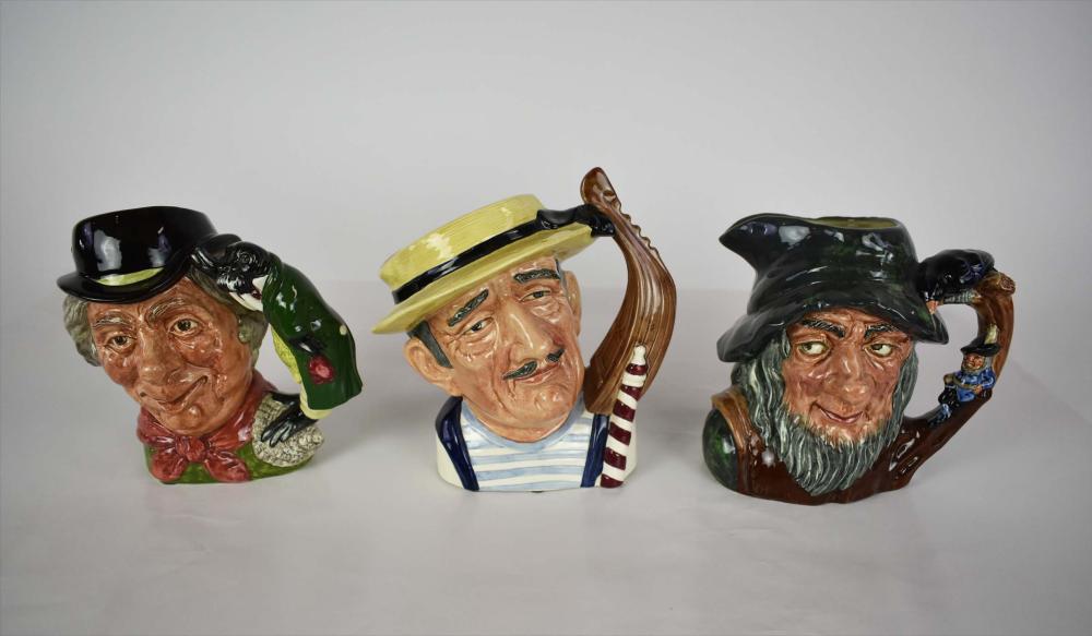 THREE ROYAL DOULTON EARTHENWARE
