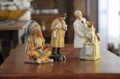 THREE ROYAL DOULTON FIGURES.