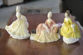 THREE ROYAL DOULTON FIGURES.