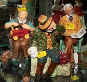 THREE ROYAL DOULTON FIGURES In