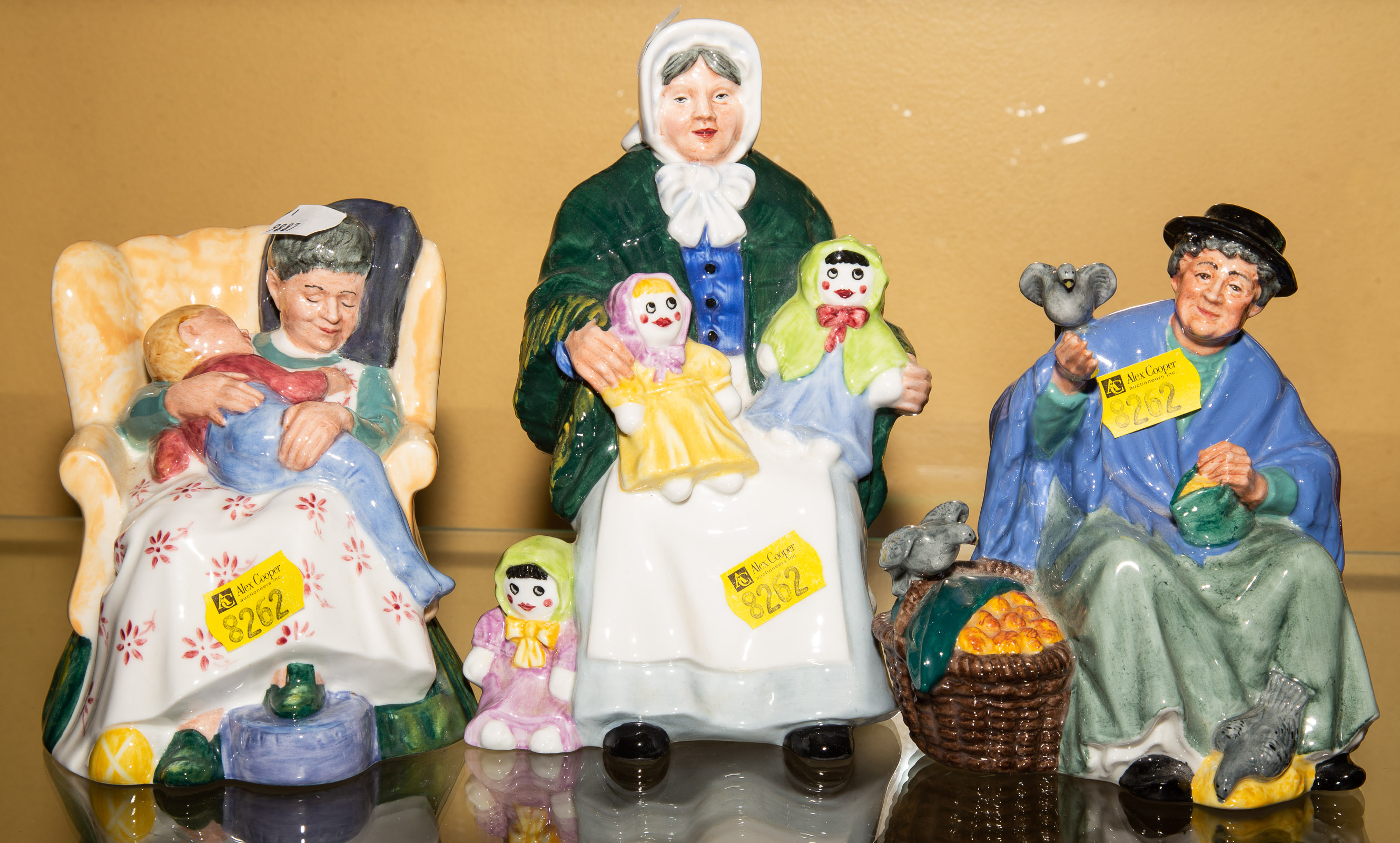THREE ROYAL DOULTON FIGURES