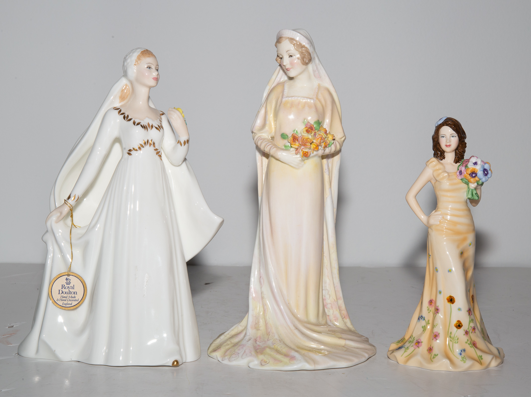 THREE ROYAL DOULTON FIGURES