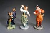 THREE ROYAL DOULTON FIGURES OF