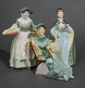 THREE ROYAL DOULTON FIGURINEST