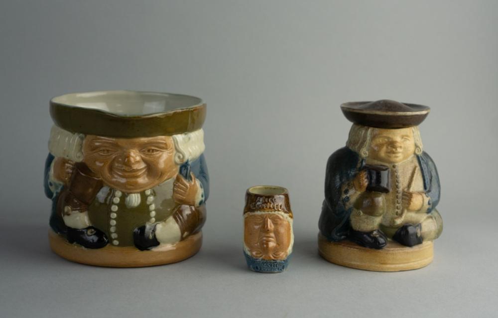 THREE ROYAL DOULTON LAMBETH
