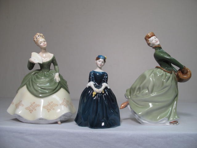 Three Royal Doulton porcelain