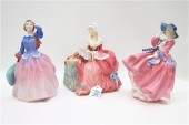 THREE ROYAL DOULTON PORCELAIN