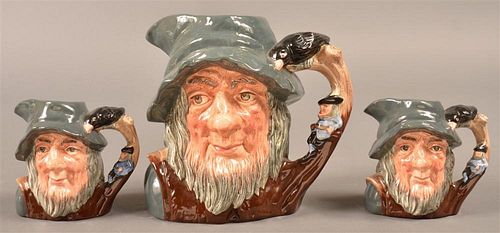THREE ROYAL DOULTON RIP VAN