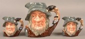 THREE ROYAL DOULTON RIP VAN WI