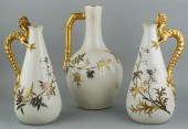 THREE ROYAL WORCESTER CABINET