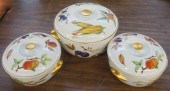 THREE ROYAL WORCESTER EVESHAM