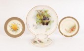Three Royal Worcester plates w