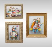 THREE ROYBAL PAINTINGS: 1) The