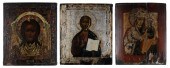 Three Russian Icons (19th cent
