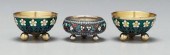 Three Russian silver salts, al