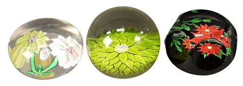 THREE SAINT LOUIS GLASS