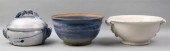 THREE SALT-GLAZED WARESTHREE S