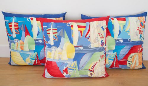 THREE SALVADORE FERRAGAMO PRINTED