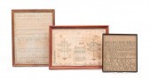 THREE SAMPLERS. American and/o