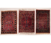 THREE SAROUK MATS<br>Three Sar