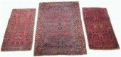 Three Sarouk rugs    west pers