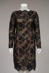 Three Scaasi Boutique black dr