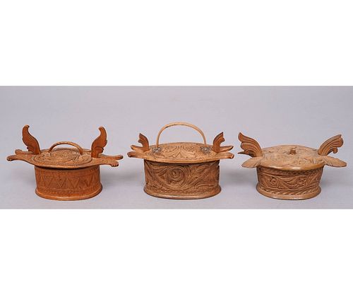 THREE SCANDANAVIAN PANTRY