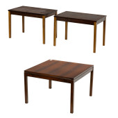 THREE SCANDINAVIAN MODERN LOW
