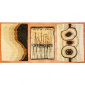 THREE SCANDINAVIAN RYA RUGS, F