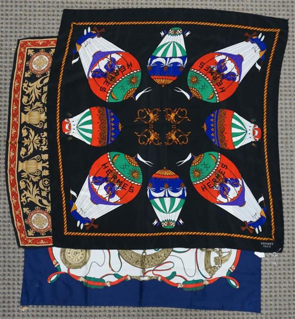 THREE SCARVES (HERMES STYLE, LIZ
