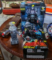 THREE SCI-FI ROBOT FIGURES Inc