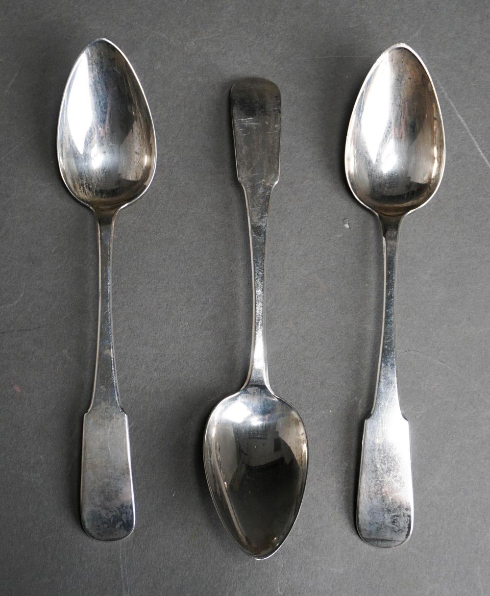 THREE SCOTTISH GEORGE III SILVER