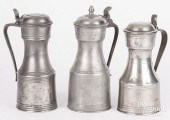 THREE SCOTTISH GEORGIAN TAPPIT