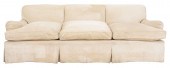 THREE SEATER WHITE RIBBED CHEN